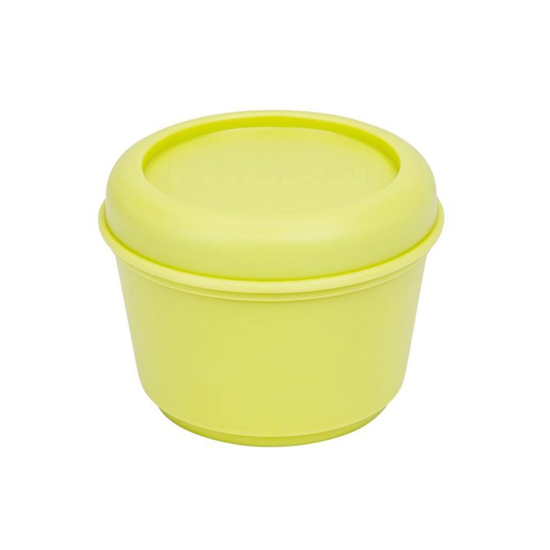 Recipiente para alimentos redondo serie sunset amarillo 0,25 l