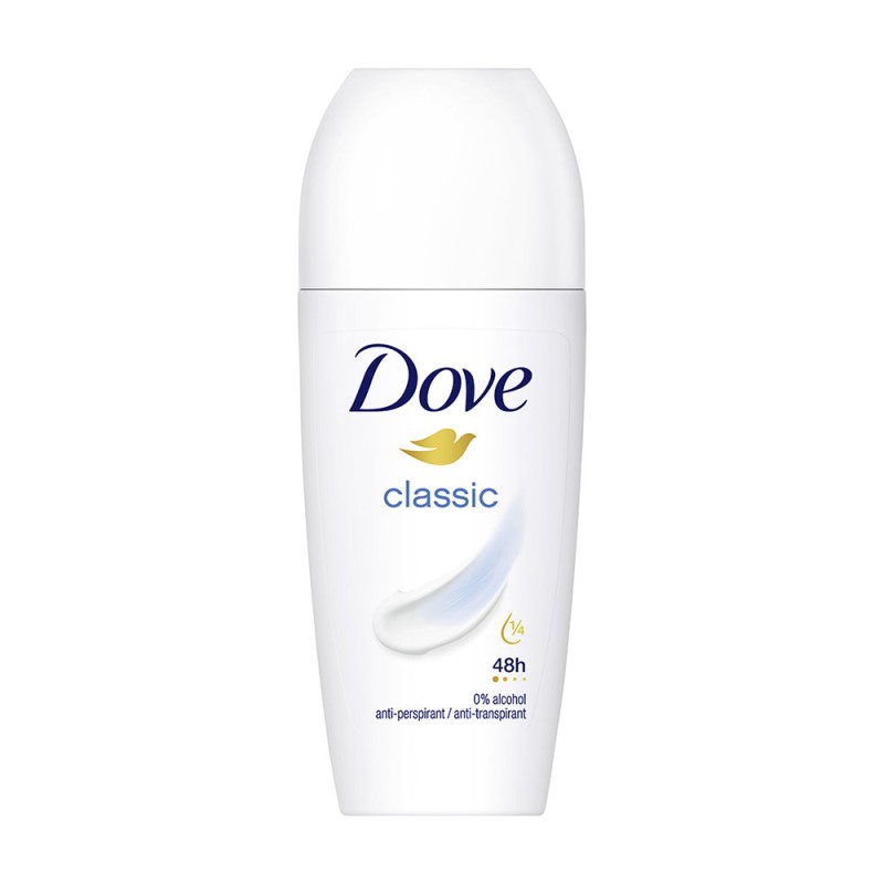 Desodorante dove classic roll-on 50 ml