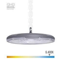 Campana led 100 w 6400 k 10000 lm ø26 x 4,5 cm