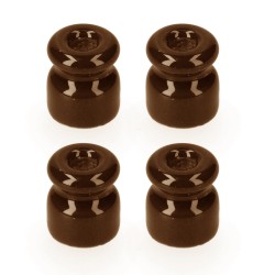 Aislador para cable trenzado marron envasado 4 uni edm