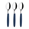 Cucharas para té ipanema azul 13,9 cm 3 uds
