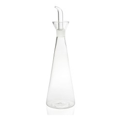 Aceitera de vidrio ø8 x 28,5 cm 500 ml
