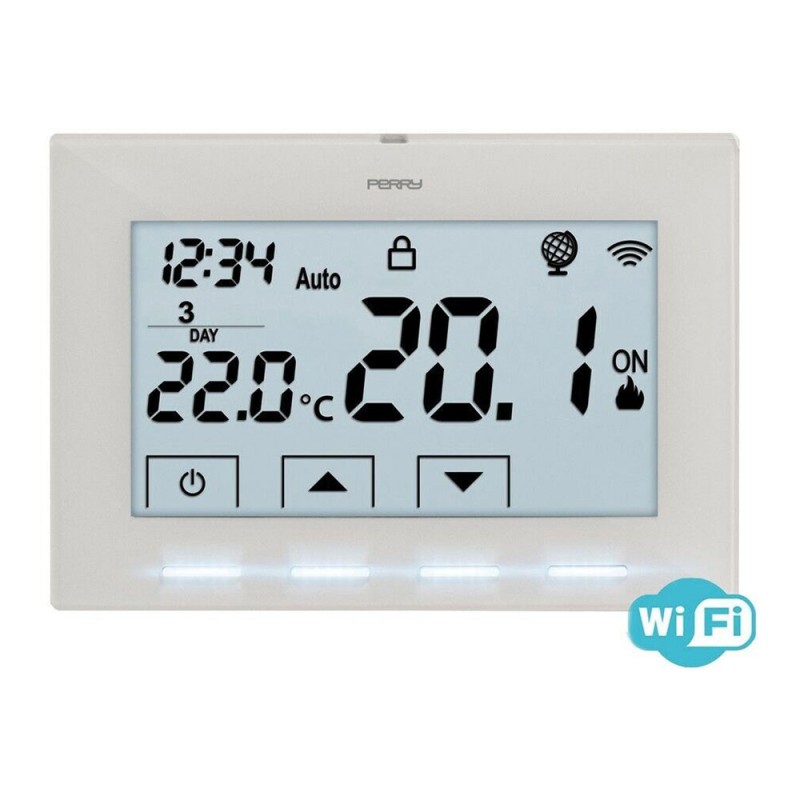 Cronotermostato wifi 230 v blanco