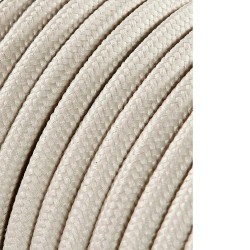 Carrete cable cordón tubular h03vv-f 2 x 0,75 mm beige, 25 m