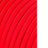 Carrete cable cordón tubular h03vv-f 2 x 0,75 mm rojo, 25 m