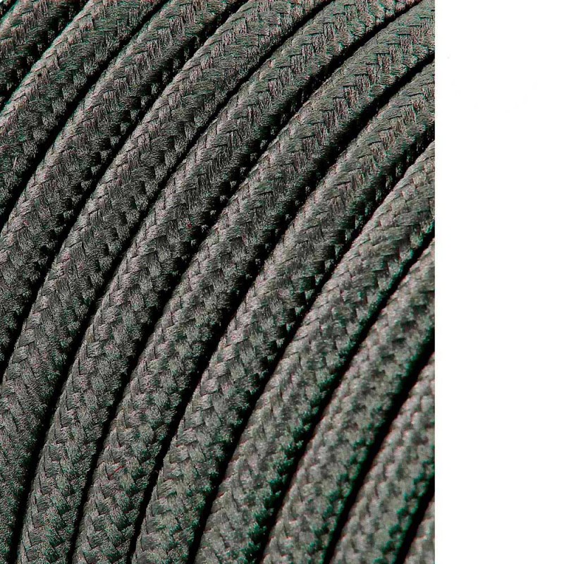 Carrete cable cordón tubular h03vv-f 2 x 0,75 mm gris oscuro, 25 m