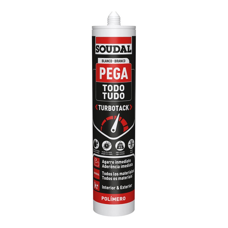 Pega todo turbotack blanco 290 ml