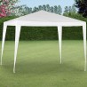 Carpa blanca 300 x 300 cm