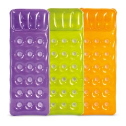 Hinchable con reposacabeza colores surtidos 188 x 71 cm