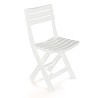 Silla plegable birki color blanco