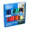 Pinturas acrílicas 36 ml colores surtidos, 18 uds