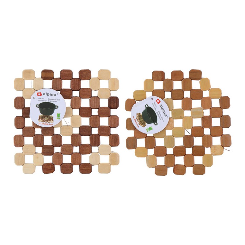 Salvamantel alpina ø21 x 0,5 cm modelos surtidos