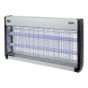 Mata insectos profesional eléctrico, cromo/negro, 2 x 20w 150 m 63,5 x 9 x 36 cm