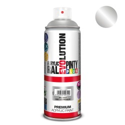 Pintura acrílica spray evolution 520 cc ral 9007 grey aluminium