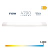 Regleta led 48 w 6500 k luz fria 4700 lm 150 x 3,5 x 12 cm