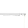 Riel reforzado extensible 120-210cm blanco cintacor - storplanet