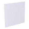 Tapa 175 x 175 mm color blanco brillante para extractor 08413 ø10cm edm