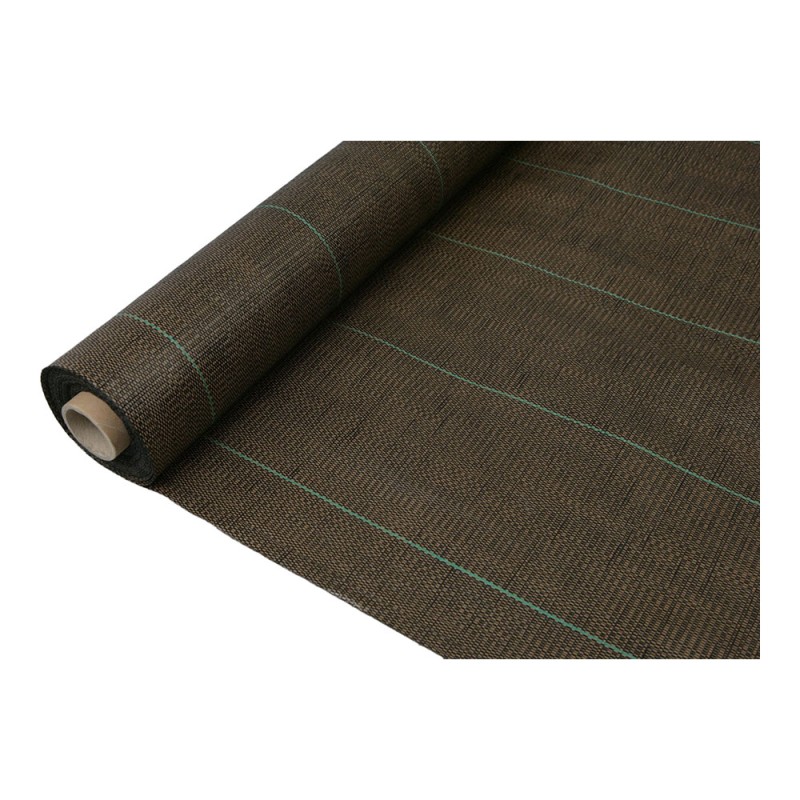 Malla antihierba 100 gr/m 1 x 100 m color marron