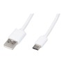 Cable usb-a a usb-c 1,2 m blanco
