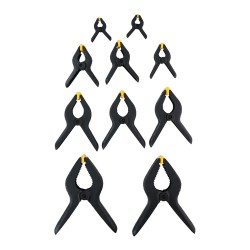 Pinza de resorte 10 piezas