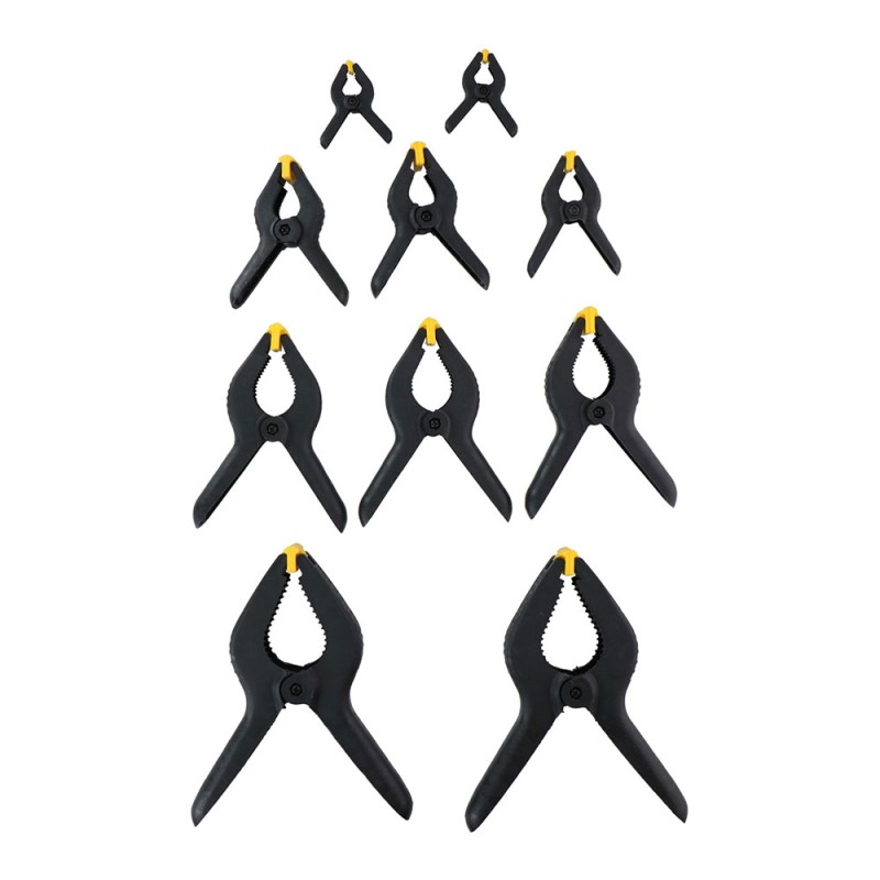 Pinza de resorte 10 piezas