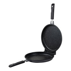 Sartén doble de aluminio ind forjado polaris ø26 cm