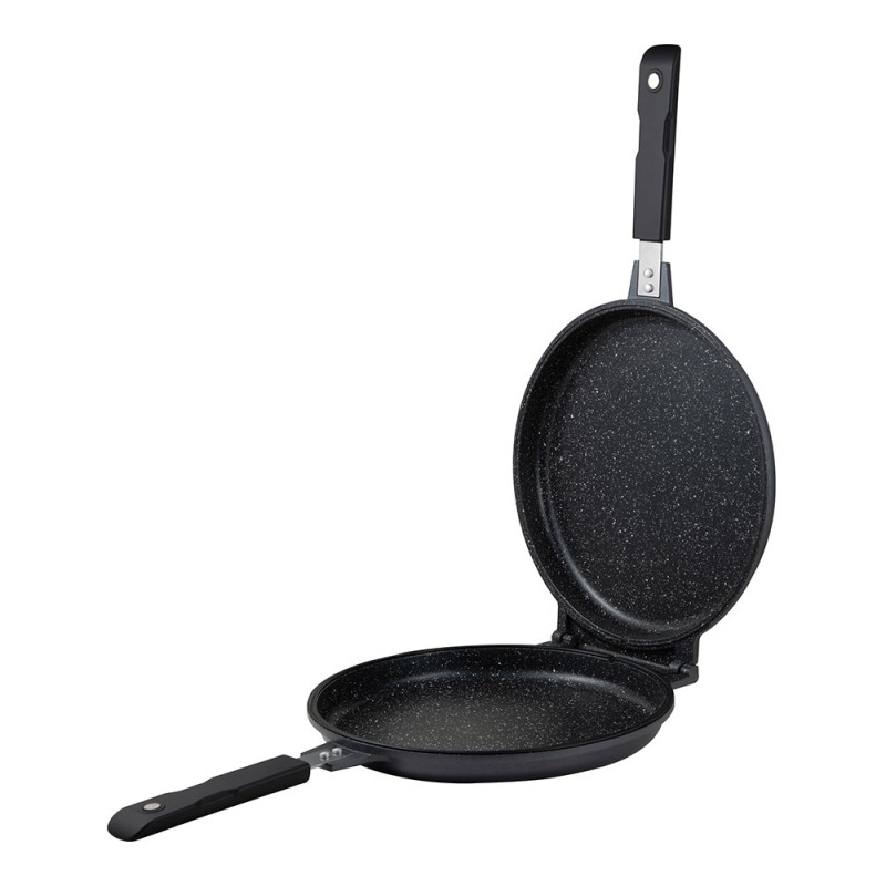 Sartén doble de aluminio ind forjado polaris ø26 cm