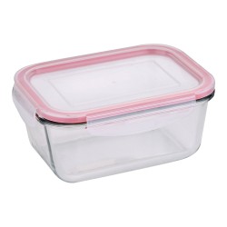 Fiambrera hermética cristal toledo 850 ml