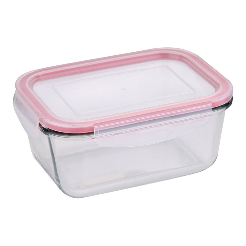Fiambrera hermética cristal toledo 850 ml