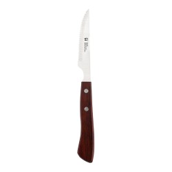 Cuchillo chuletero acero inoxidable pakka 10 cm