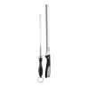 Juego de 2 piezas cuchillos jamonero + chaira acero inox sg-4362
