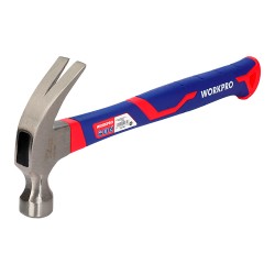 Martillo de carpintero con mango de fibra de vidrio, 225 g