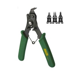 Alicates arandelas abrir/cerrar 4 en 1 180 mm