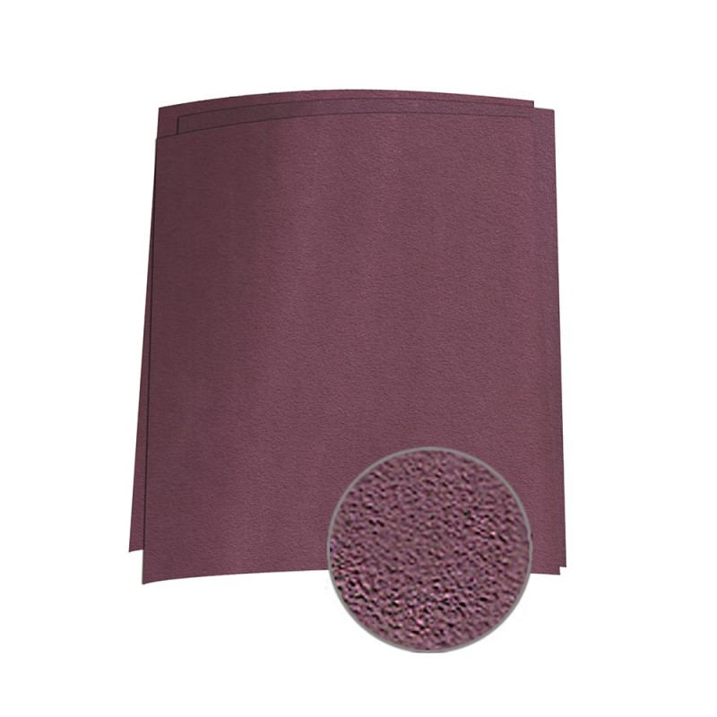 Papel de lija de oxido de aluminio 230 x 280 mm grano 80