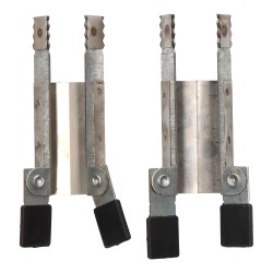 Seguros cuña dentada para persianas inox 304, 2 uds