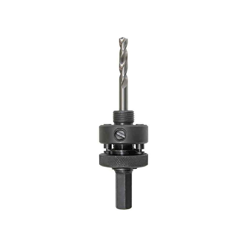 Adaptador con broca para sierra de copa de 32 a 152 mm