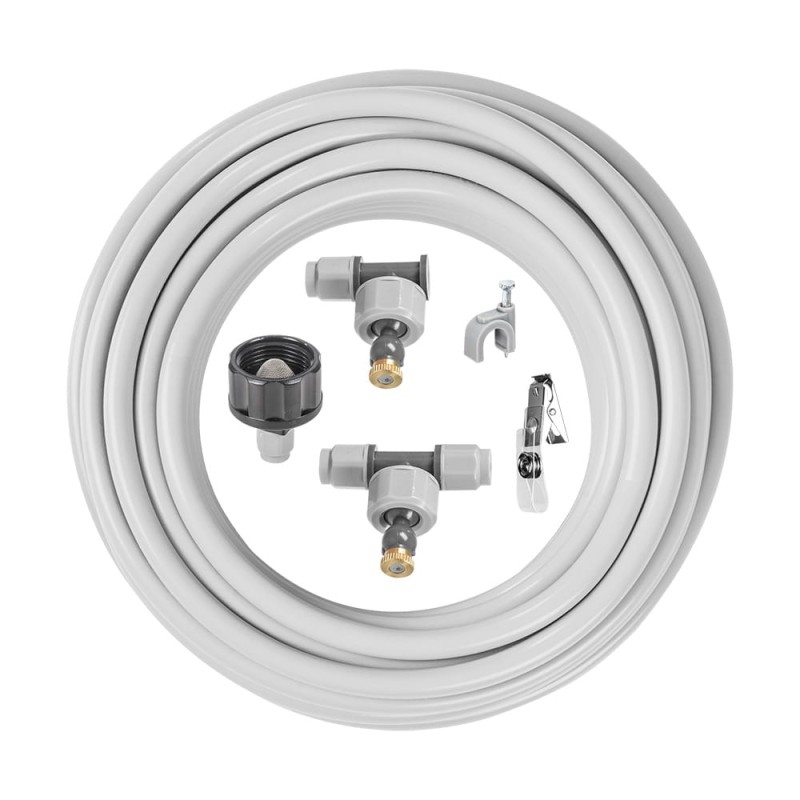Set de nebulización/climatización para exterior de 15 m