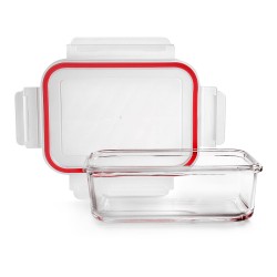 Fiambrera borosilicato rectangular 400 ml