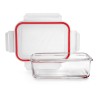 Fiambrera borosilicato rectangular 900 ml