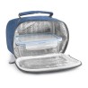 Porta alimentos azul + taper