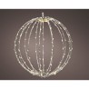 Adorno led colgante bola 480 leds exterior ø58 cm