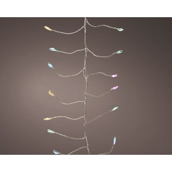 Guirnalda micro led parpadeante 960 leds multicolor pastel 8 funciones temporizador 6 m