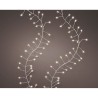 Guirnalda microleds parpadeante, 480 leds, blanco cálido.