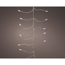 Guirnalda microleds parpadeante, 480 leds, multicolor suave