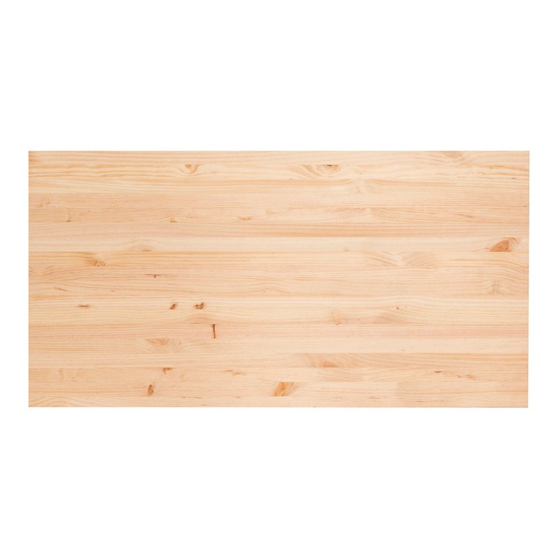 Tablero madera maciza de pino, 120x60x1,8cm astigarraga