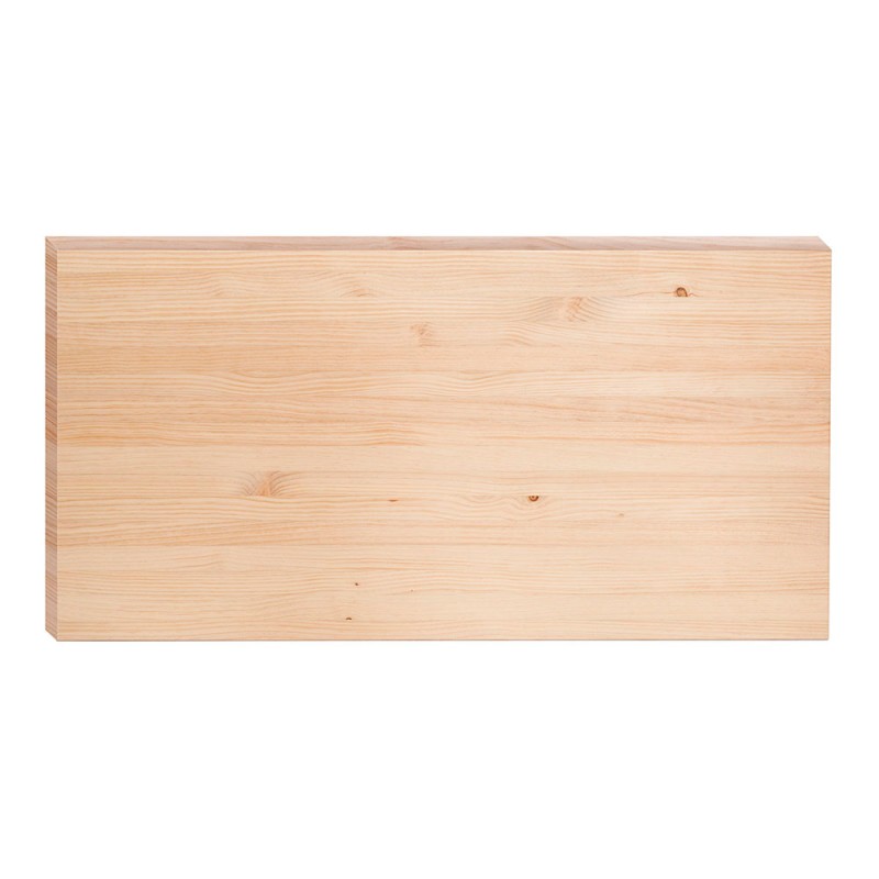 Tablero madera maciza de pino, 160x80x3cm astigarraga