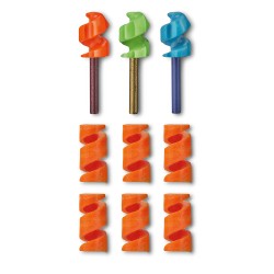 Set para hacer fuego naranja, peso 5 g, 8 x 8 x 27 mm