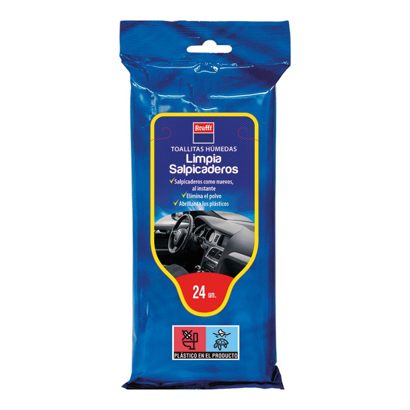 Toallitas limpia salpicaderos