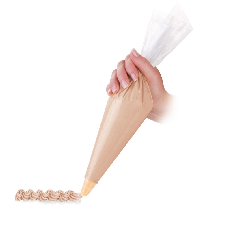 Bolsa pastelera delicia 30 cm 10 uds y 6 boquillas