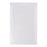 Tapa de registro rectangular empotrable abs 25x40cm blanca